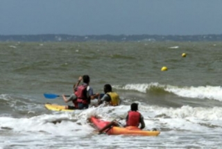  Hacer kayak de mar en la costa atlántica